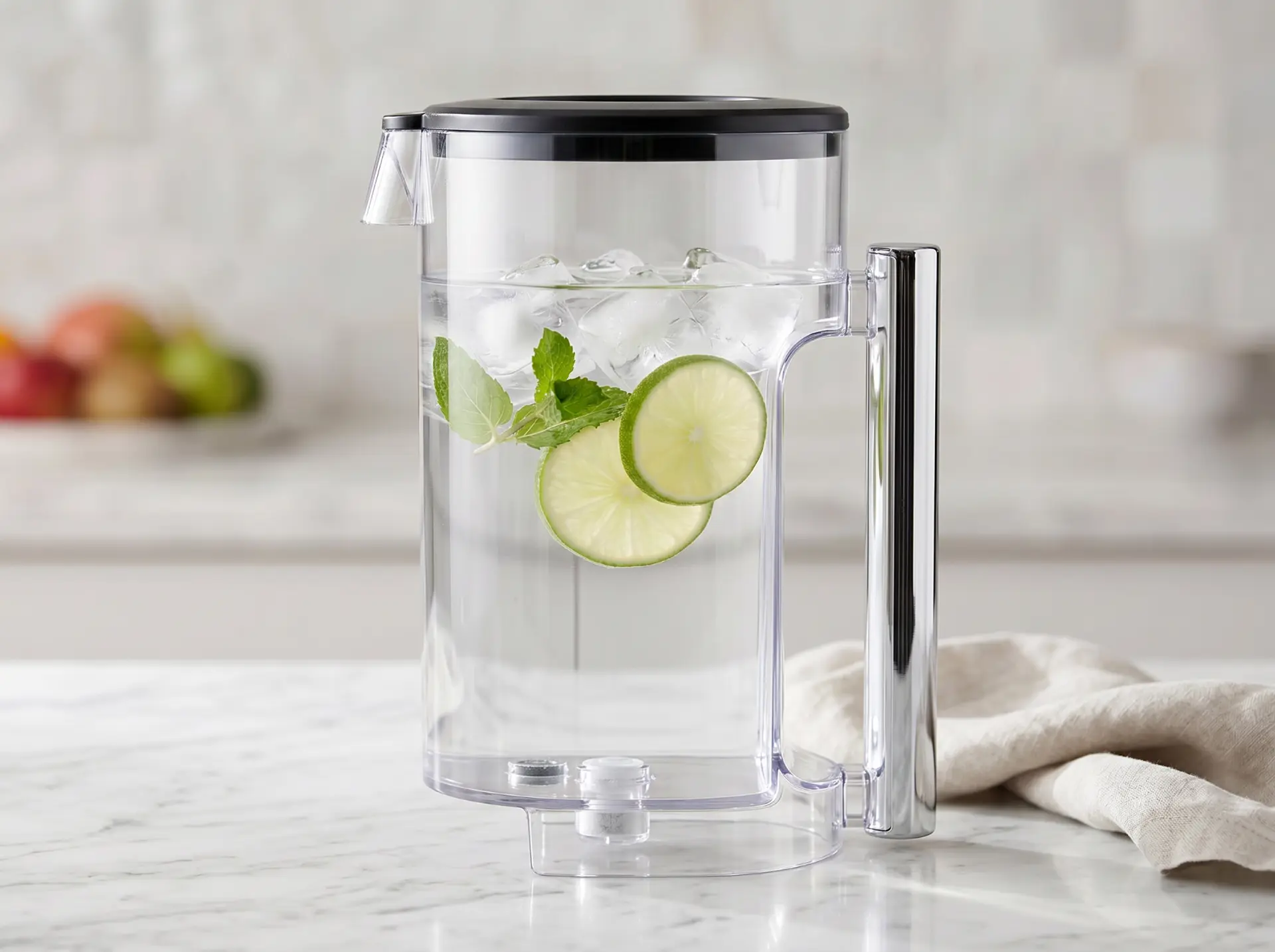 Wasserkrug schwarz für AquaLiva elan schwarz